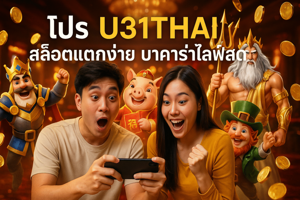 โปร U31THAI สล็อตแตกง่าย บาคาร่าไลฟ์สด