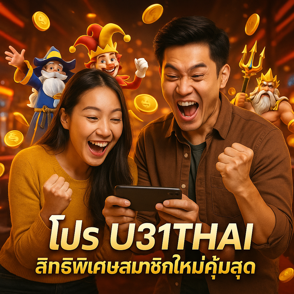 โปร U31THAI สิทธิพิเศษสมาชิกใหม่คุ้มสุด