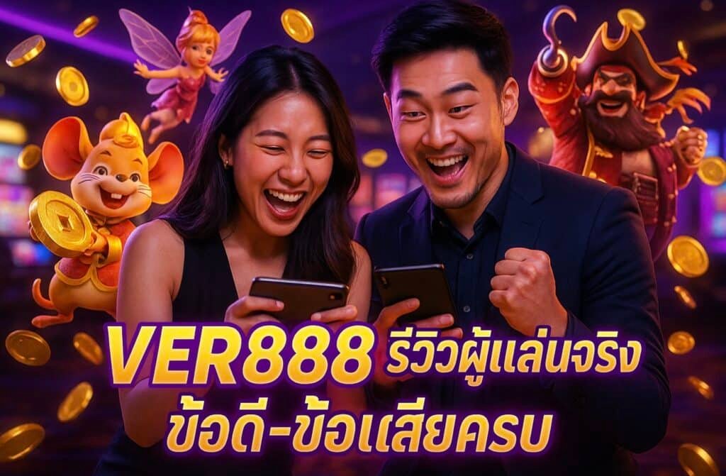 VER888 รีวิวผู้เล่นจริง ข้อดี ข้อเสียครบ